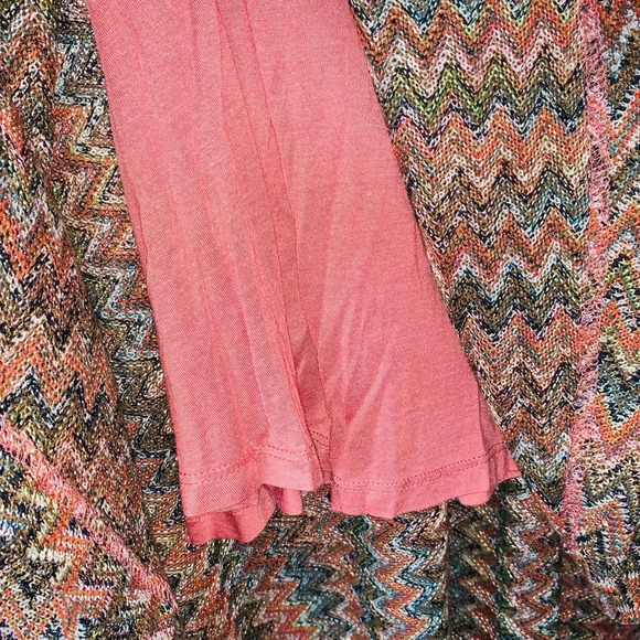 Maeve Anthropologie Westwater NWT Chevron Print Knit Knee Length Dress Small - Picture 7 of 12